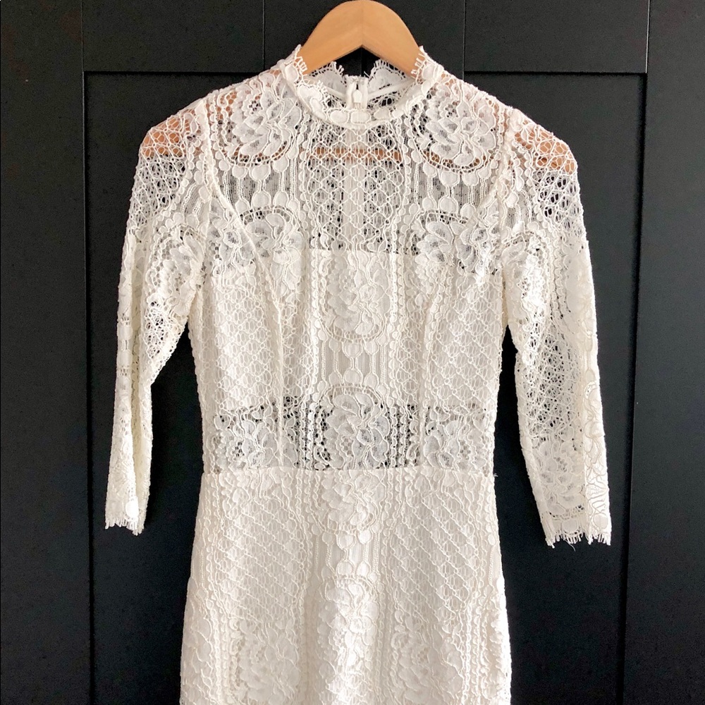 Alexis Miller Lace Midi Dress NWT